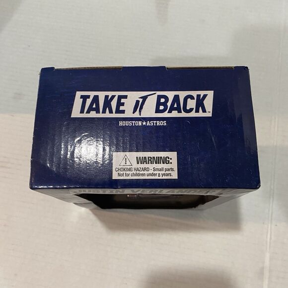 2019 Houston Astros JUSTIN VERLANDER Bobblehead Chevron BDA Take It Back. New - Picture 5 of 7